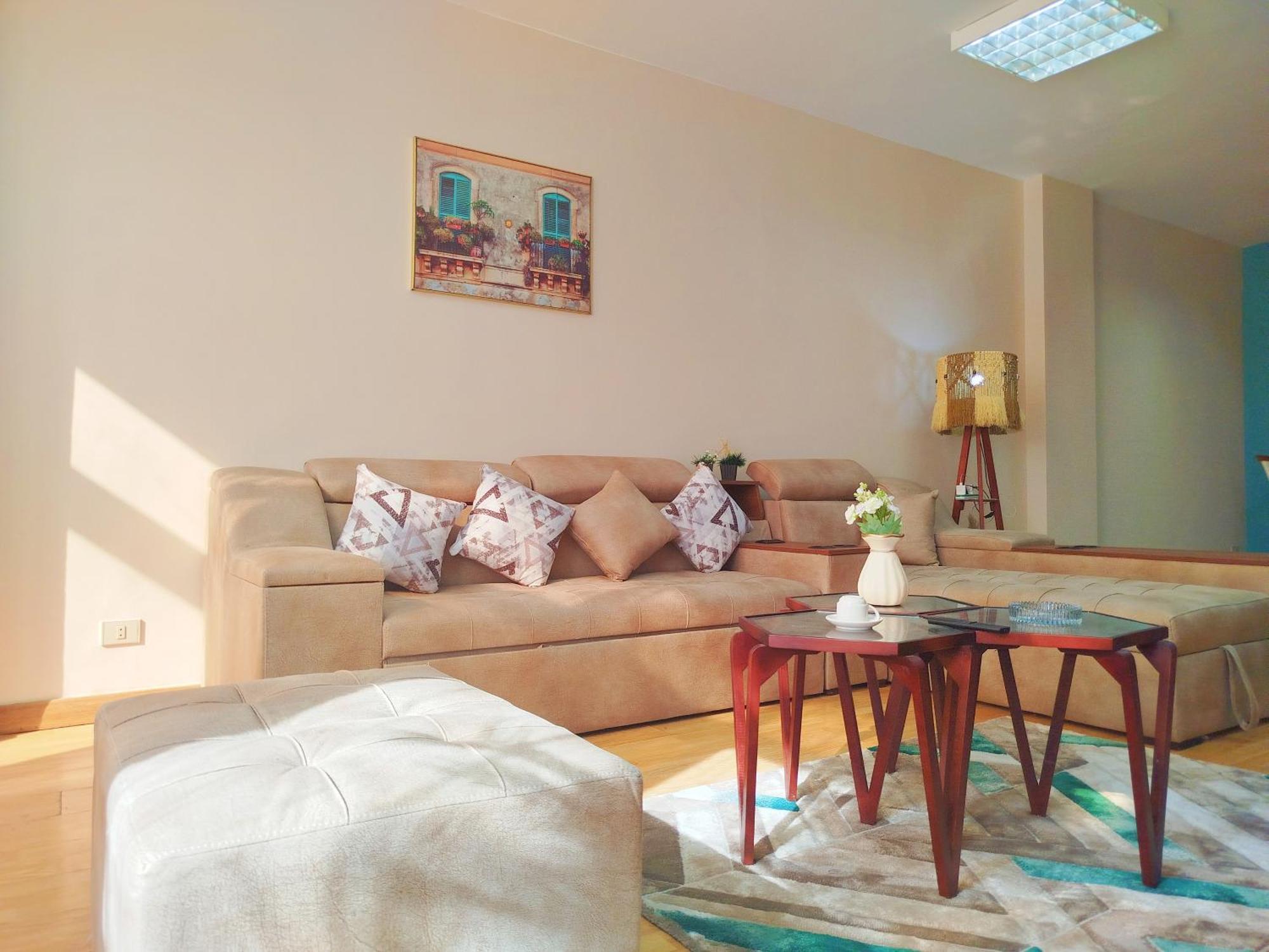 Garden City Apartment In Downtown Кайро Екстериор снимка
